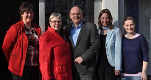 Petra Henkel, Doris Pfefferle, Dr. Edgar Franke, Daniela Neuschäfer, Simone Krähling