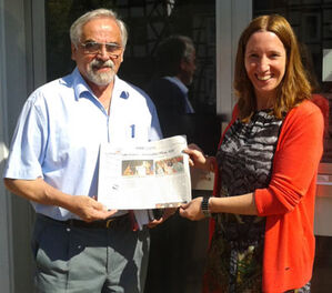 Horst Gunnesch und MdL Dr. Daniela Neuschäfer